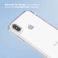 imoshion Backcover met koord + armband iPhone X / Xs - Parels hartjes