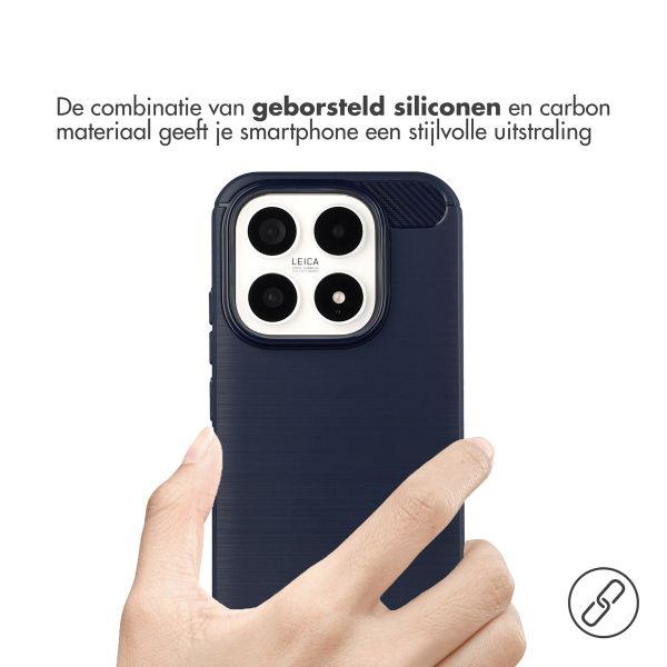 imoshion Brushed Backcover Xiaomi 17 - Donkerblauw