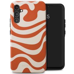 Selencia Vivid Tough Backcover Samsung Galaxy A34 (5G) - Dream Swirl Orange