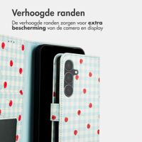 imoshion Design Bookcase Samsung Galaxy S25 FE - Cherry Check