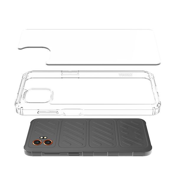 Accezz Xtreme Impact Backcover Samsung Galaxy Xcover 7 Pro - Transparant