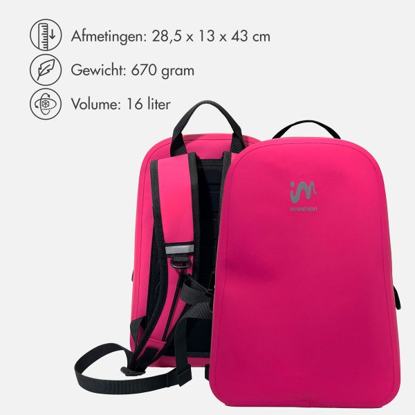 imoshion Air-Tight Waterproof rugzak 16L - Medium - Hot Pink