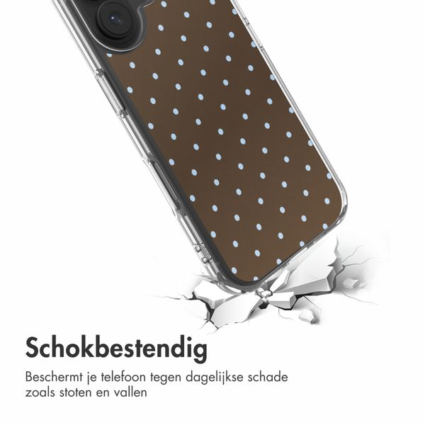 imoshion Design hoesje Apple iPhone 17 - Polka Dot Bruin