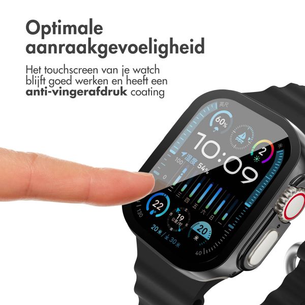 imoshion Full Cover Shiny Hardcase Apple Watch Ultra / Ultra 2 / Ultra 3 - 49 mm - Zwart