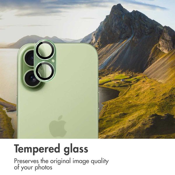 imoshion Camera Protector Glass 2-pack Apple iPhone 17 - Sage Green