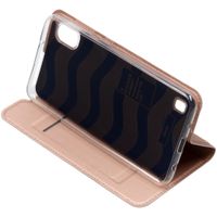 Dux Ducis Slim Softcase Bookcase Samsung Galaxy A10 - Rosé Goud