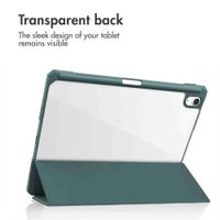 imoshion Trifold Hard Case Book Cover Apple iPad Air 11 inch (2026) M4 / (2025) M3 / (2024) M2 / Air 5 (2022) / Air 4 (2020) - Green