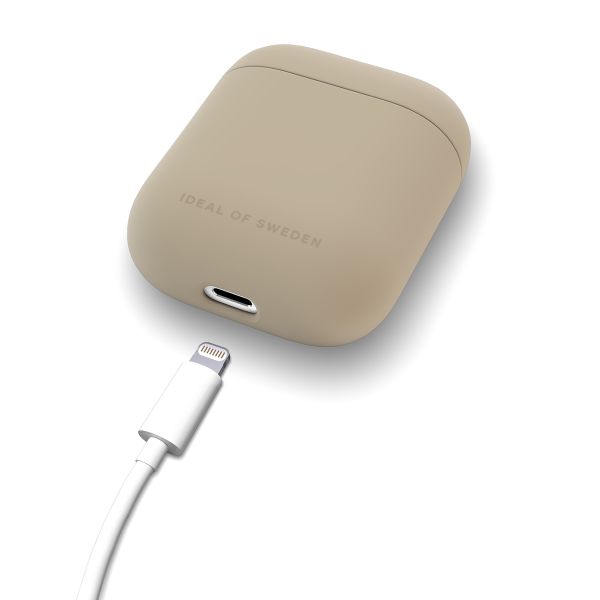 iDeal of Sweden Silicone Case Apple AirPods 1 / 2 - Beige