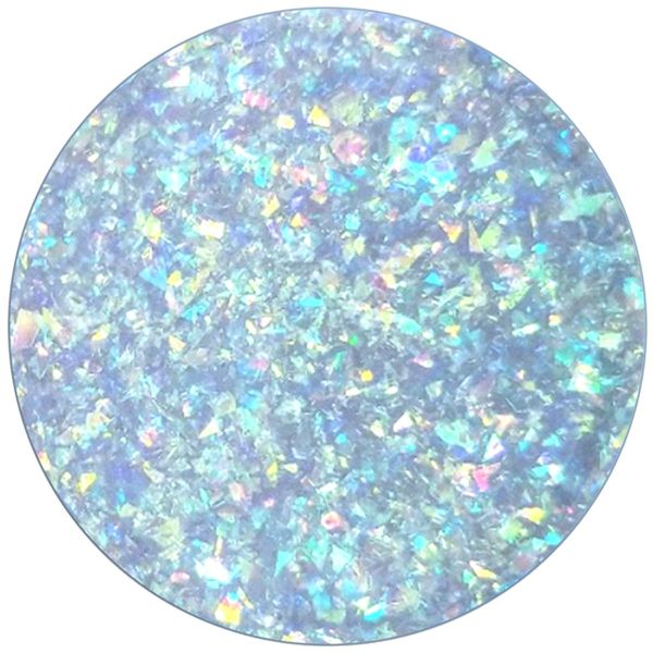 PopSockets PopGrip - Afneembaar - Iridescent Confetti Ice Blue