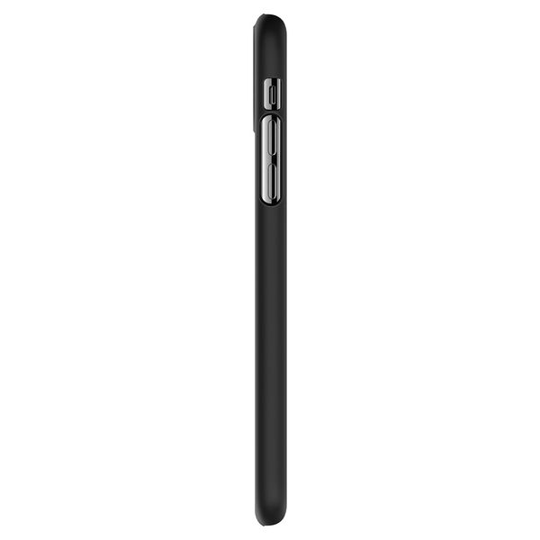 Spigen Thin Fit Backcover iPhone 11 - Zwart