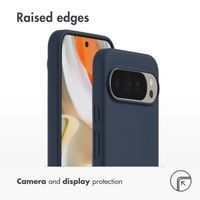 Accezz Liquid Silicone Back Cover Google Pixel 10 Pro XL - Dark Blue