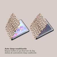 Selencia Vivid tablethoes Apple iPad 6 (2018) 9.7 inch / iPad 5 (2017) 9.7 inch - Wild Leo