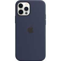 Apple Silicone Backcover MagSafe Apple iPhone 12 (Pro) - Deep Navy