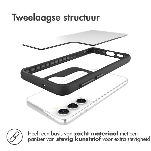 imoshion Rugged Hybrid Case Samsung Galaxy S23 - Zwart