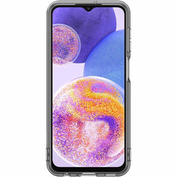 Samsung Originele Silicone Clear Cover Galaxy A23 (5G) - Black