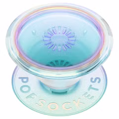 PopSockets PopGrip - Afneembaar - Translucent Clear Iridescent