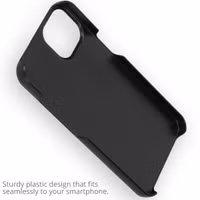 Ontwerp je eigen Apple iPhone 13 hardcase hoesje - Zwart