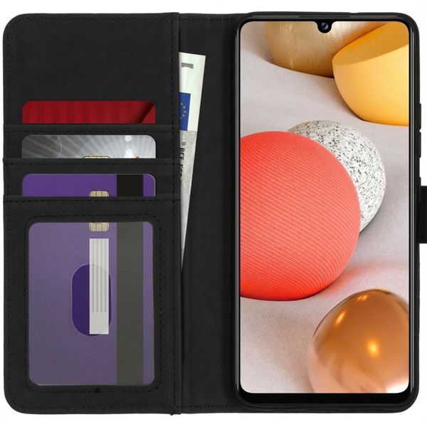 imoshion Luxe Bookcase Samsung Galaxy A42 - Zwart