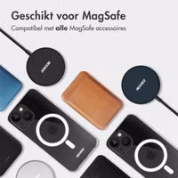 Accezz Clear Backcover met MagSafe Apple iPhone 14 Pro - Transparant