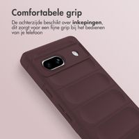 imoshion EasyGrip Backcover Google Pixel 7a - Aubergine