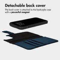 imoshion Detachable 2-in-1 Luxury Bookcase Apple iPhone 13 Pro - Blue