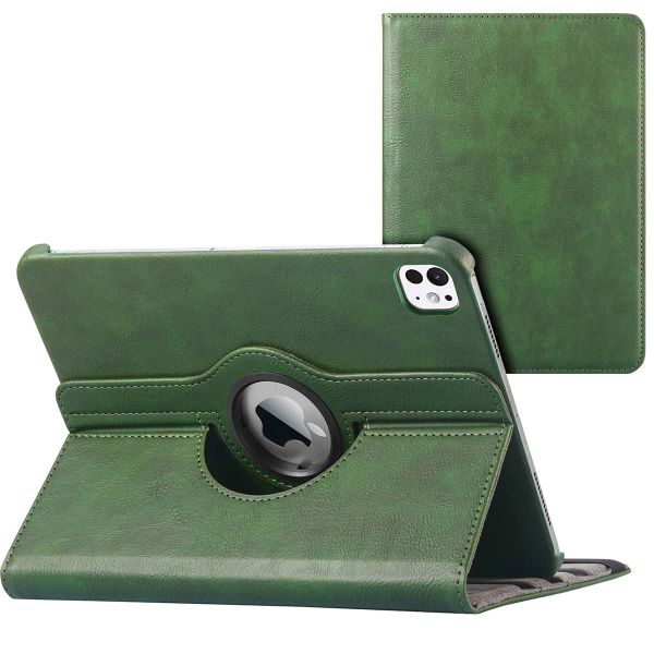 imoshion 360° draaibare Bookcase iPad Pro 11 (2024) M4 - Groen