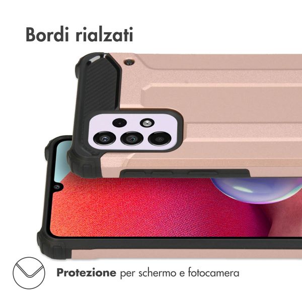 imoshion Rugged Xtreme Backcover Samsung Galaxy A33 - Rosé Goud