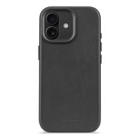 Decoded Leather Backcover MagSafe Apple iPhone 17 - Zwart
