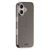 Holdit Glitter Case Apple iPhone 16 - Zwart