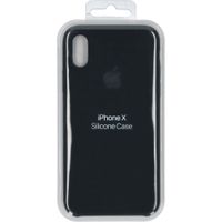Apple Silicone Backcover Apple iPhone X - Black