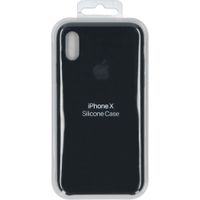 Apple Silicone Backcover iPhone X - Black