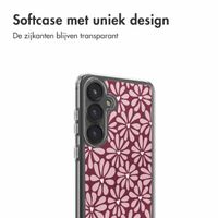 imoshion Design hoesje Samsung Galaxy S24 FE - Bloom Love Blush