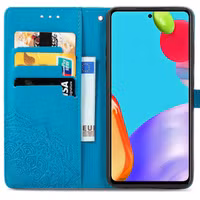 imoshion Mandala Bookcase Samsung Galaxy A72 - Turquoise