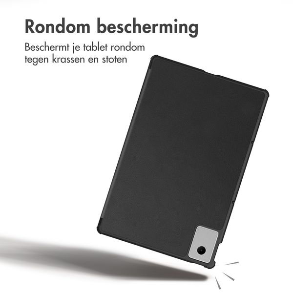 imoshion Trifold Bookcase Lenovo Idea Tab - Zwart