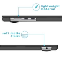 imoshion Laptop Cover MacBook Air 15 inch (2023 / 2024 M3 chip / 2025 M4 chip) - A2941 / A3114 / A3241 - Zwart