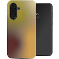 Selencia Vivid Back Cover Samsung Galaxy A37 (5G) - Gradient Olive Dust