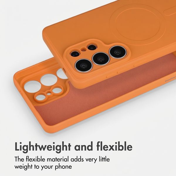 imoshion Colour Back Cover with MagSafe Samsung Galaxy S26 Ultra - Orange