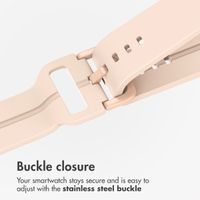 imoshion Silicone strap Samsung Galaxy Watch 4 / 5 / 6 / 7 / FE (20 mm) - Pink