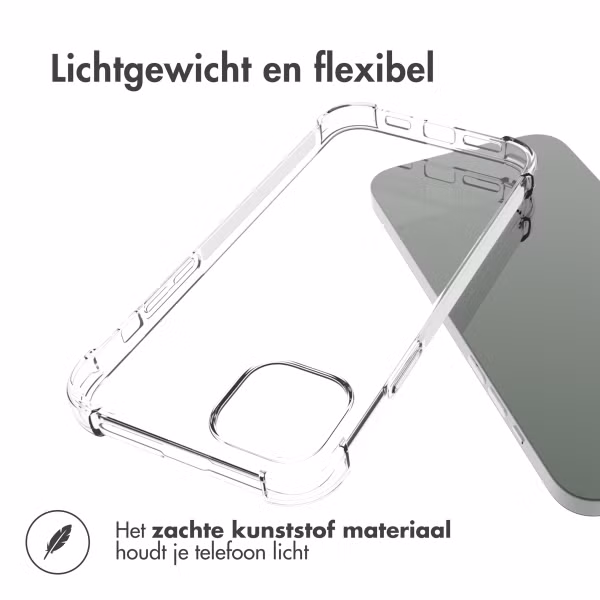 imoshion Shockproof Case Apple iPhone 14 Plus - Transparant