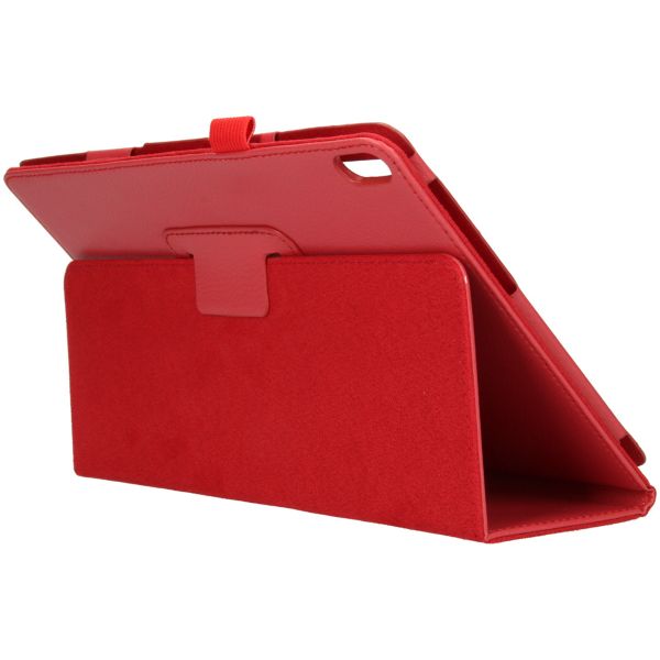 Effen Bookcase Lenovo Tab M10 - Rood