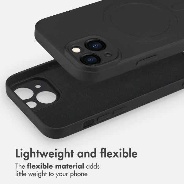 imoshion Colour Back Cover with MagSafe Apple iPhone 14 - Black