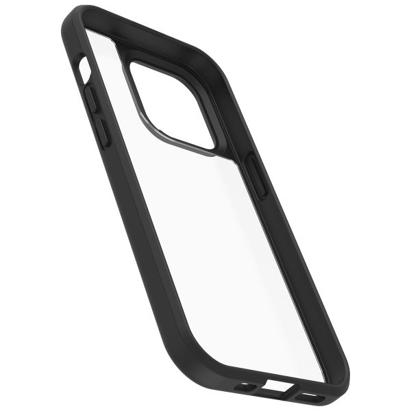 OtterBox React Backcover iPhone 14 Pro - Transparant / Zwart