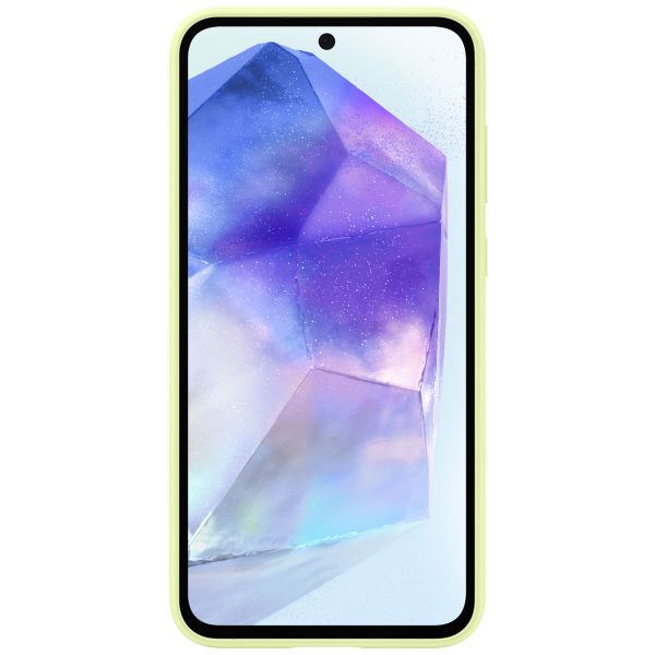 Samsung Originele Silicone Backcover Samsung Galaxy A55 - Lime