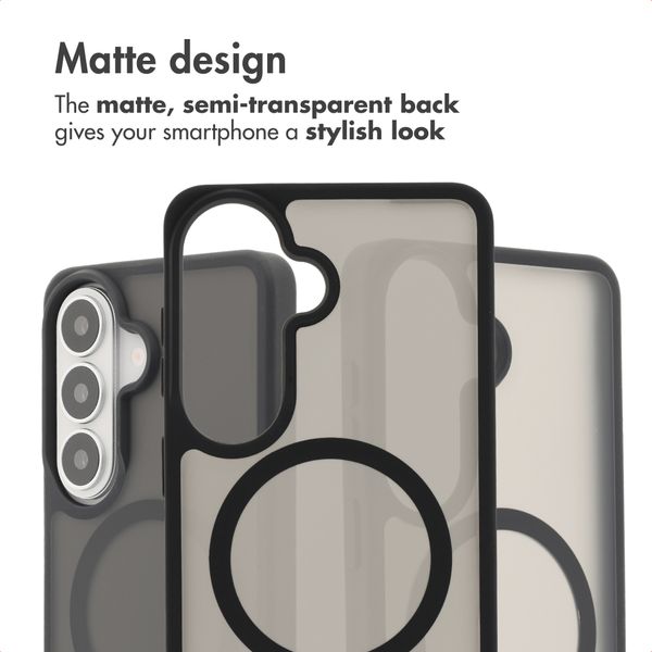 imoshion Colour Guard Back Cover with MagSafe Samsung Galaxy S26 Plus - Black