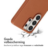 Accezz MagSafe Leather Backcover Samsung Galaxy S26 Ultra - Sienna Brown