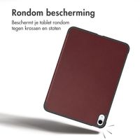 imoshion Trifold Bookcase Apple iPad 11 (2025) 11 inch A16 / iPad 10 (2022) 10.9 inch - Bordeaux