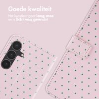 imoshion Design Bookcase Samsung Galaxy S25 FE - Happy Dots