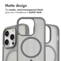 imoshion Colour Guard Back Cover with MagSafe Apple iPhone 14 Pro - Grey