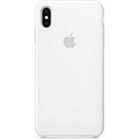 Apple Silicone Backcover Apple iPhone Xs Max - White
