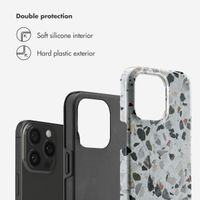 Selencia Vivid Back Cover Apple iPhone 15 Pro Max - Chic Terazzo